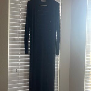 Zara dark grey long sweater size M . In good condition